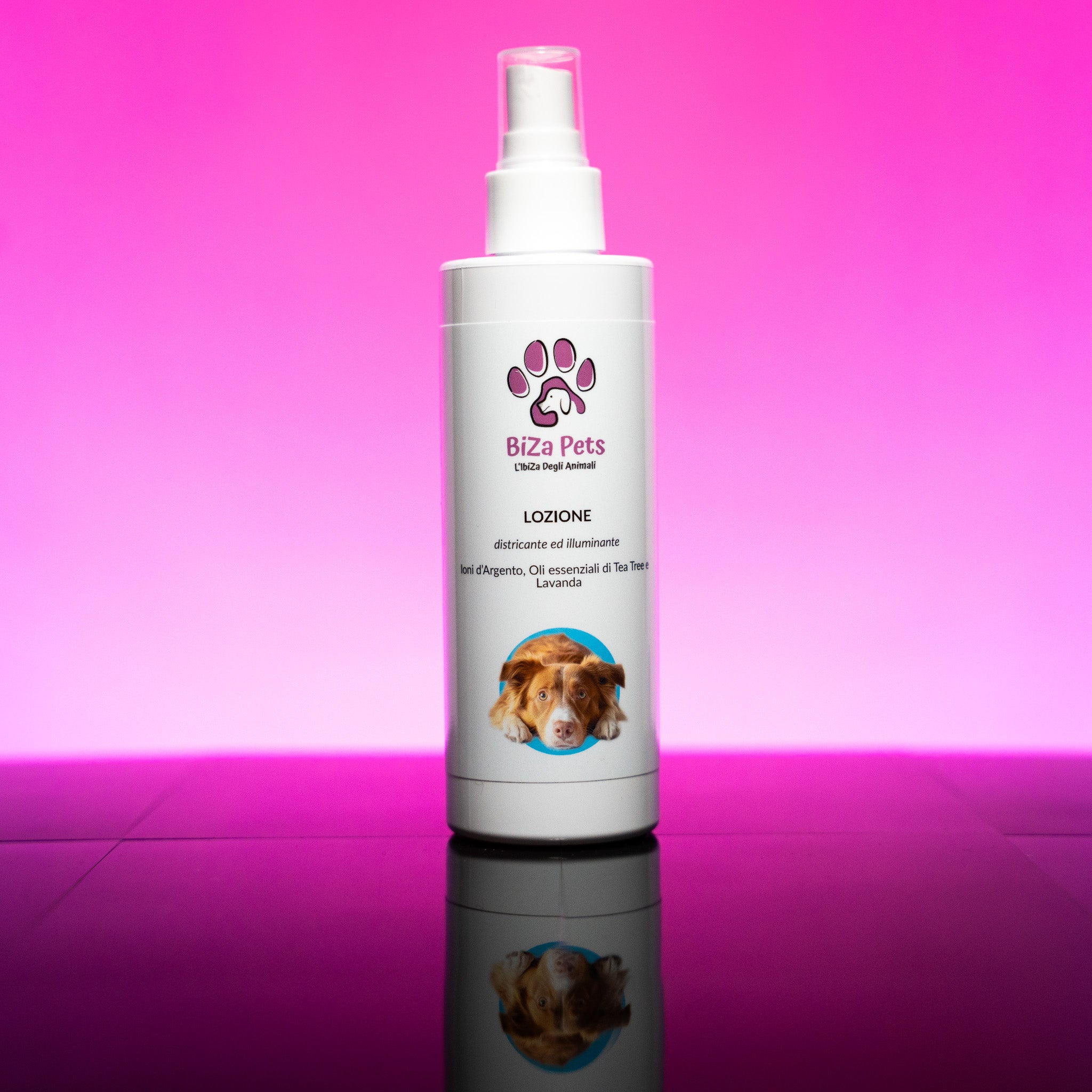 Lozione Districante Illuminante per Cani BiZa Pets – Naturale, Made in Italy-0