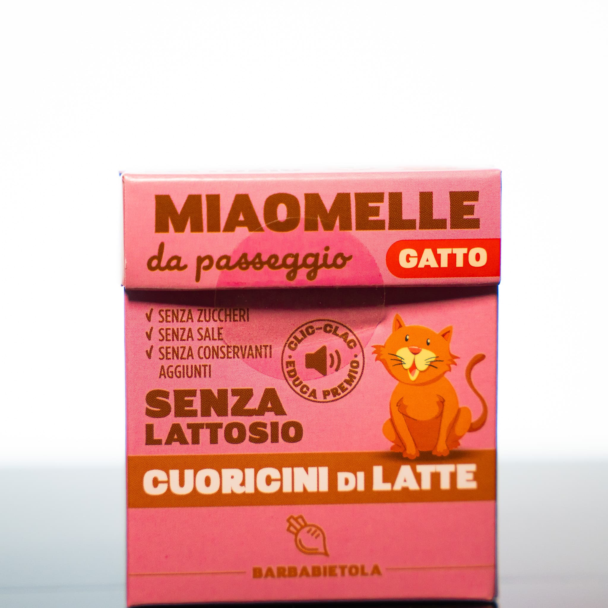 MIAOMELLE Cuoricini di Latte – Snack Naturale per Gatti 35g-0